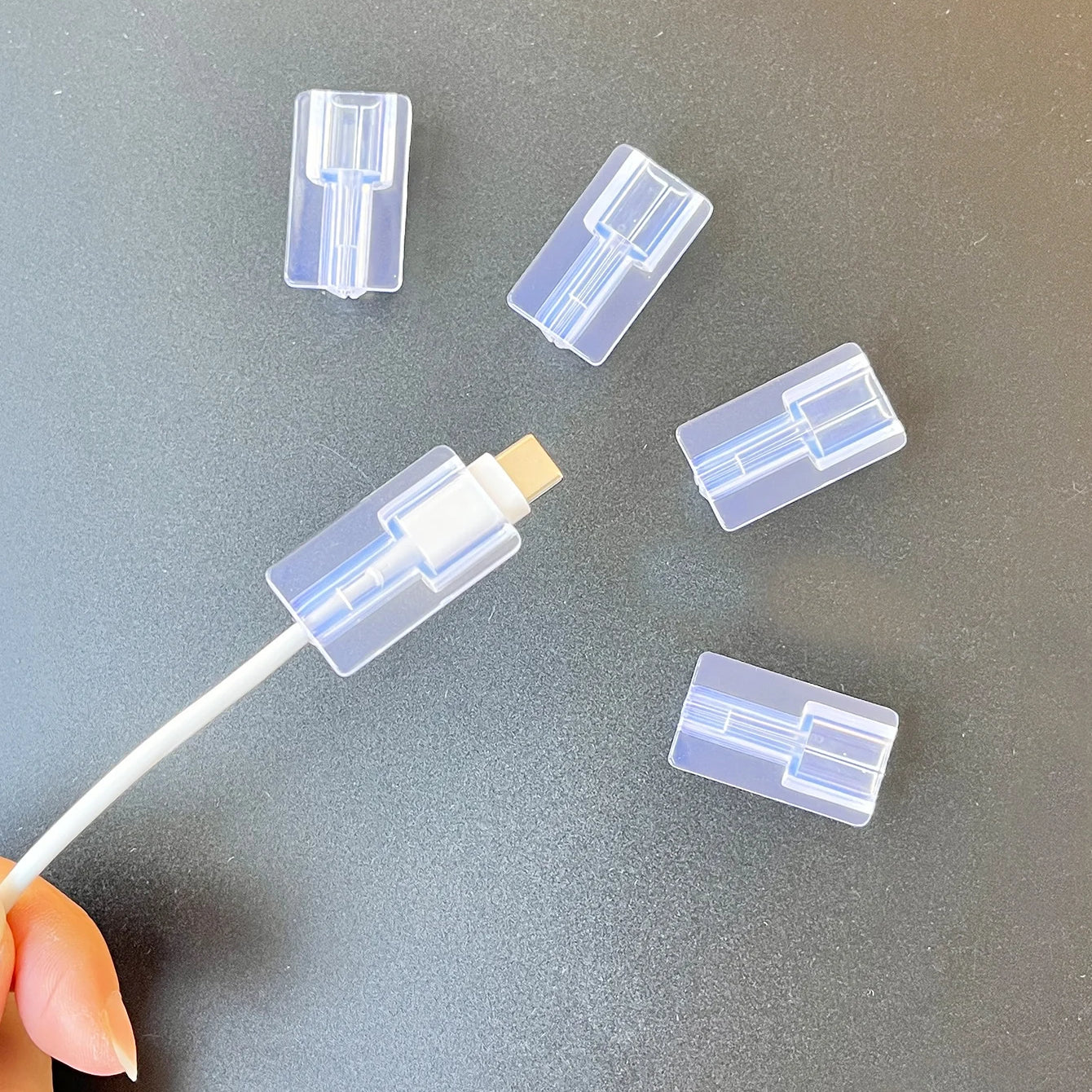 INIA® - 10 protecteurs de cable en silicone